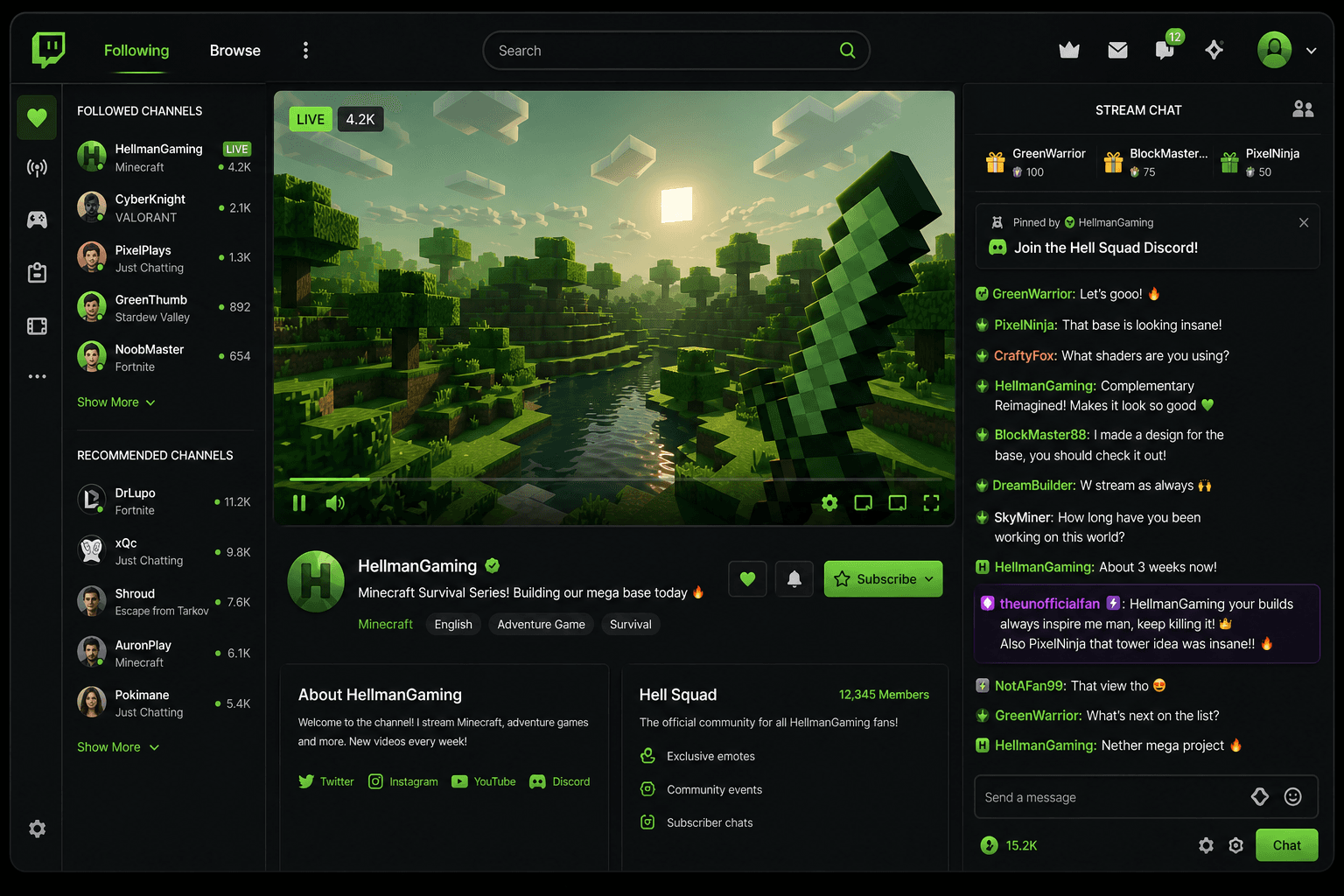 bot-able live in Twitch chat
